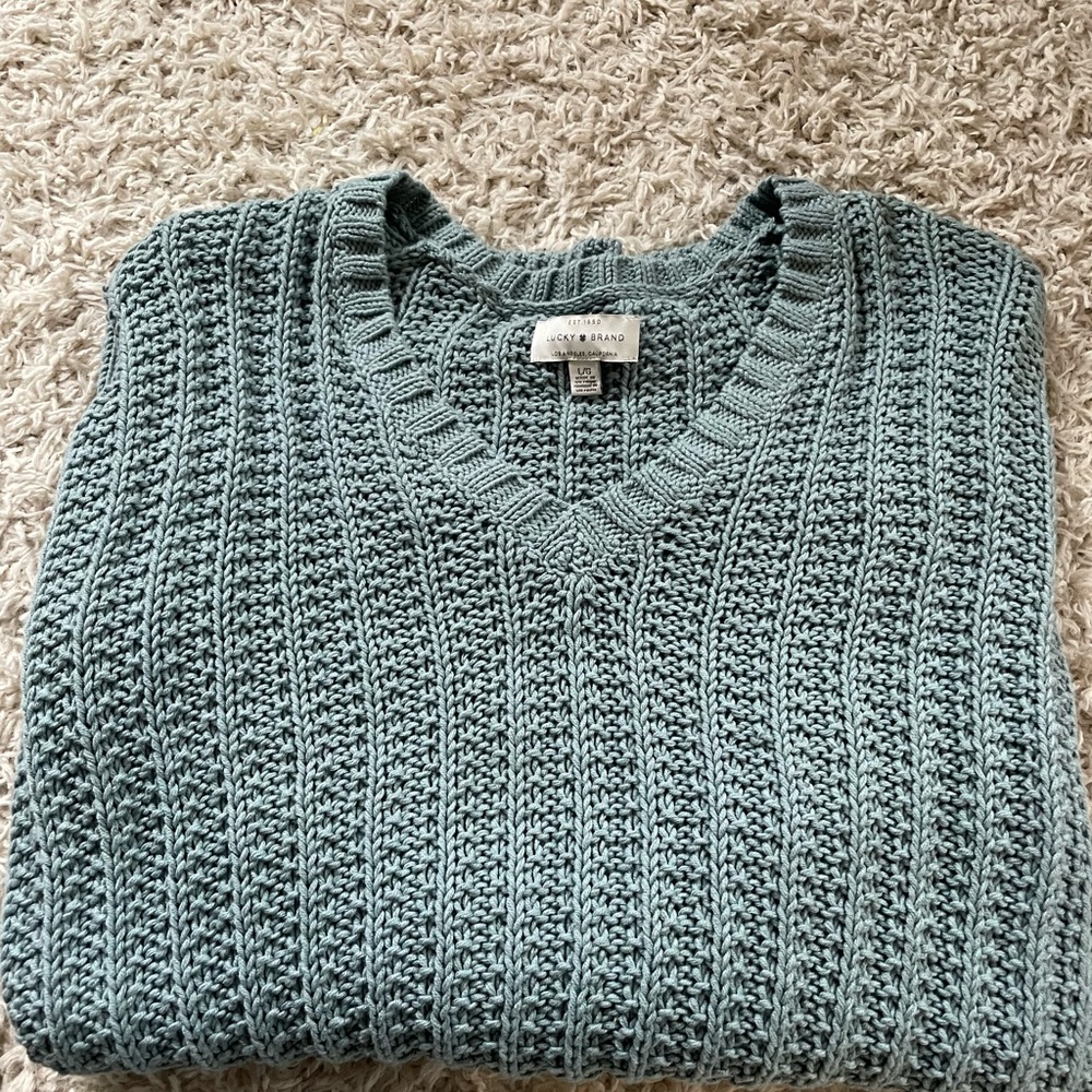 Blue Lucky Brand Sweater
